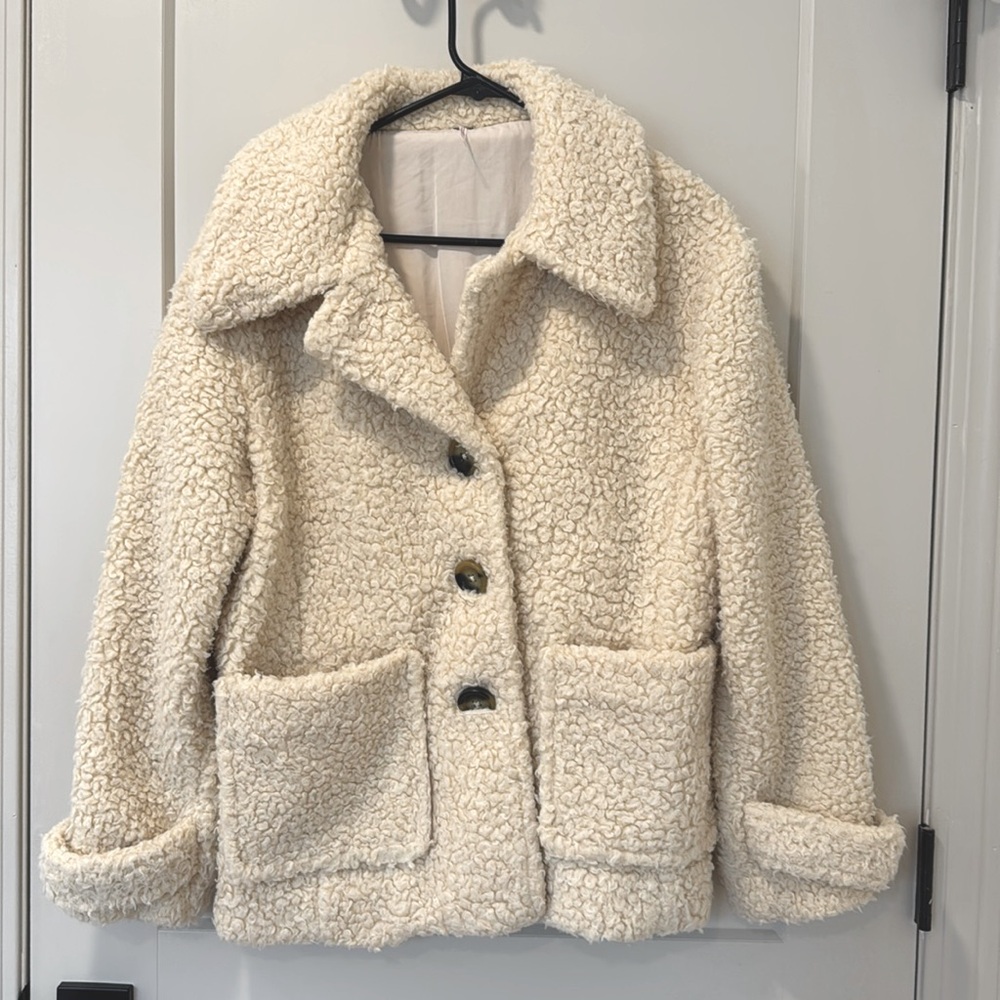 Free people teddy coat